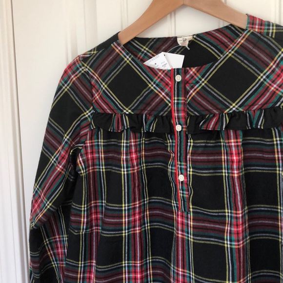 🌟🤩HP🤩🌟NWT Crewcuts flannel nightgown Stewart - Picture 4 of 10